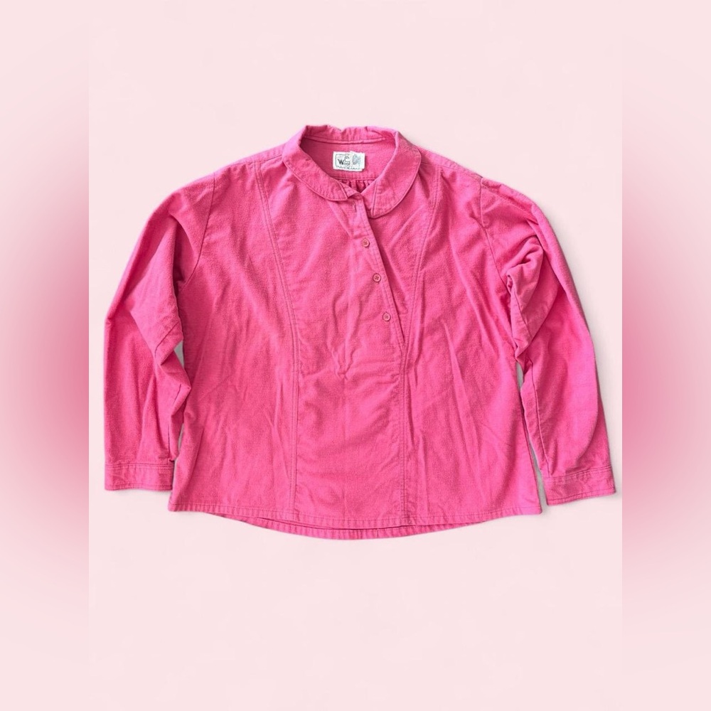 Vibrant Pink Wool Sweatshirt